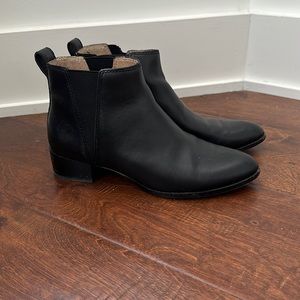 Madewell black booties, size 7.5 women’s